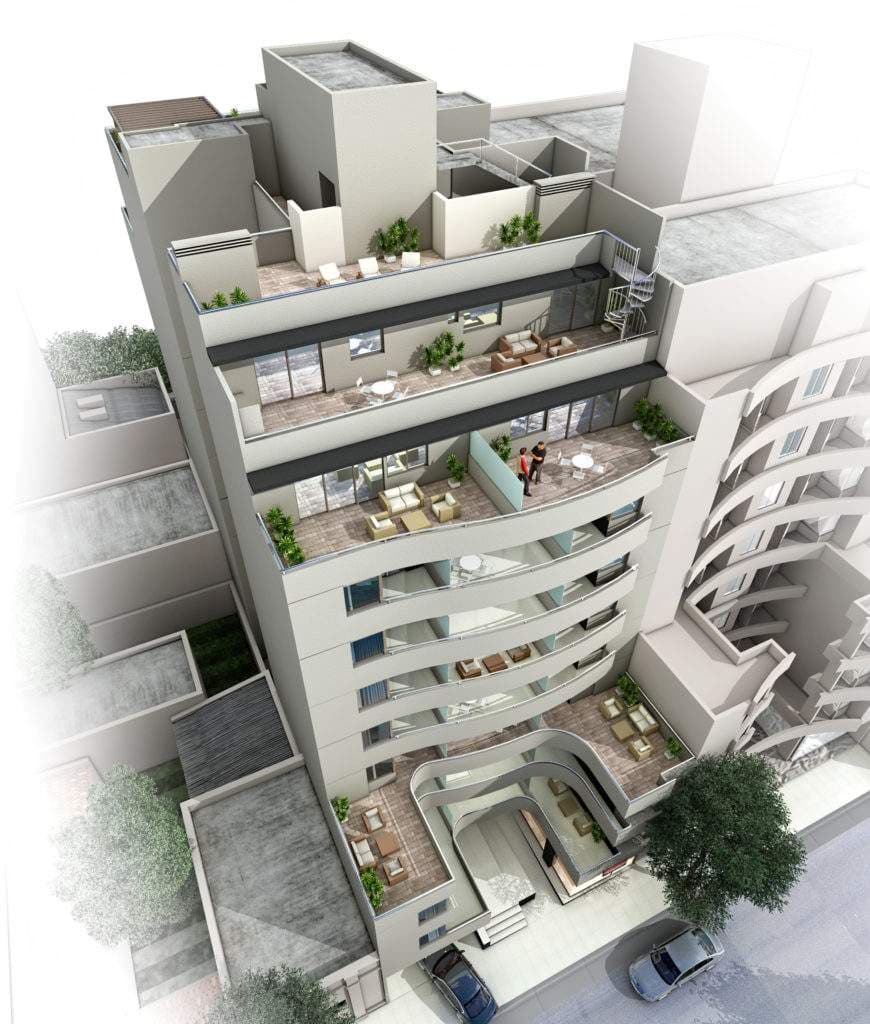 Venta DEPARTAMENTOS de 1, 2 dormitorios  tipología Flex en Barrio Nueva Córdoba, Edificio Alto Perú. - Imagen 1
