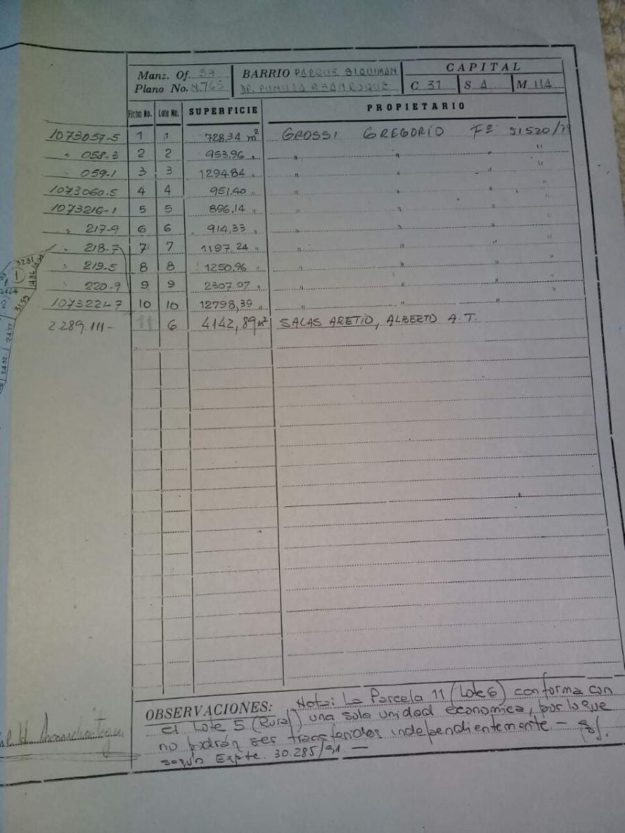 Se vende loteo en Villa Parque Siquiman. Se encuentra camino a Carlos Paz. - Imagen 1