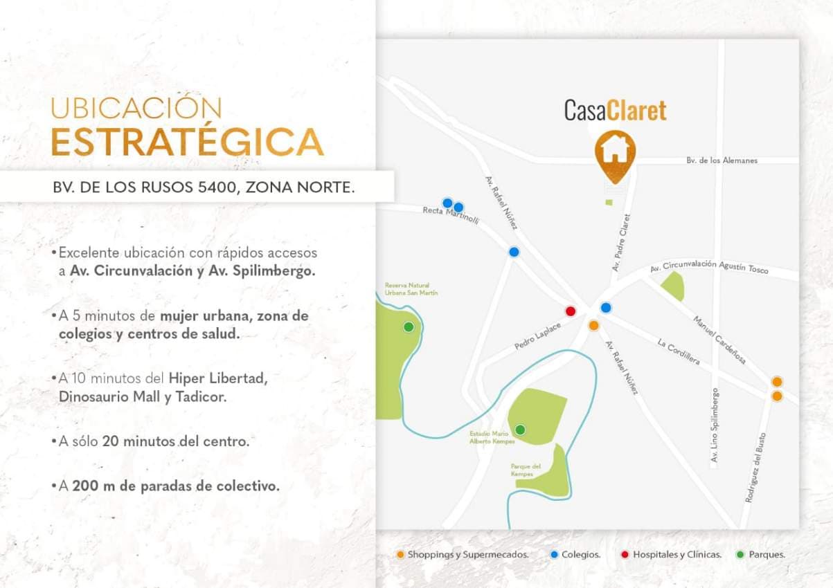 Venta CASA en B° Jardín Claret , Zona Norte calle Bv. de Los Rusos - Imagen 1