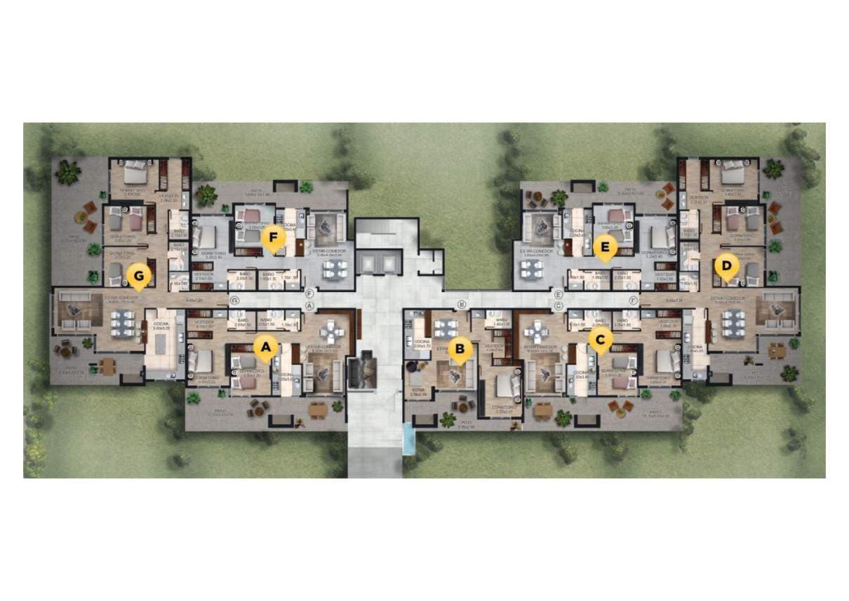 Venta DEPARTAMENTOS en Condominio Mediland Village, Torre Concordia en B° Urca, calle Emilio Lamarca - Imagen 1