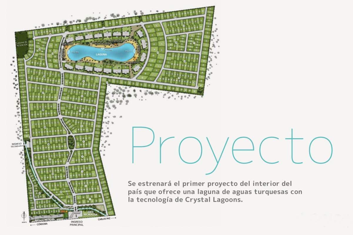 Venta LOTE en ACQUAVISTA Villa Residencial, Malagueño a metros del peaje de Córdoba -Carlos Paz - Imagen 1