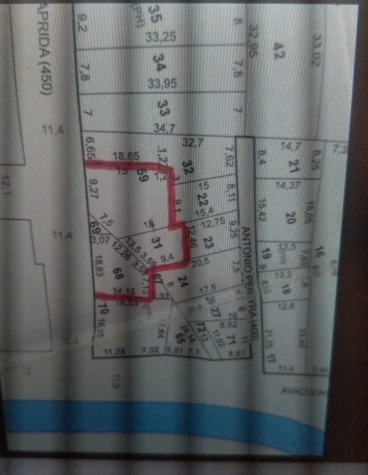 Venta TERRENO en Barrio Nueva Cordoba, calle Laprida casi Cañada - Imagen 1