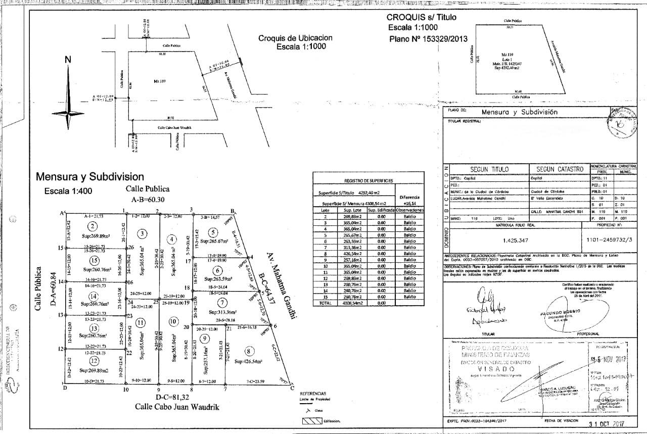 Venta LOTE en Barrio Jardines del Valle - Imagen 1