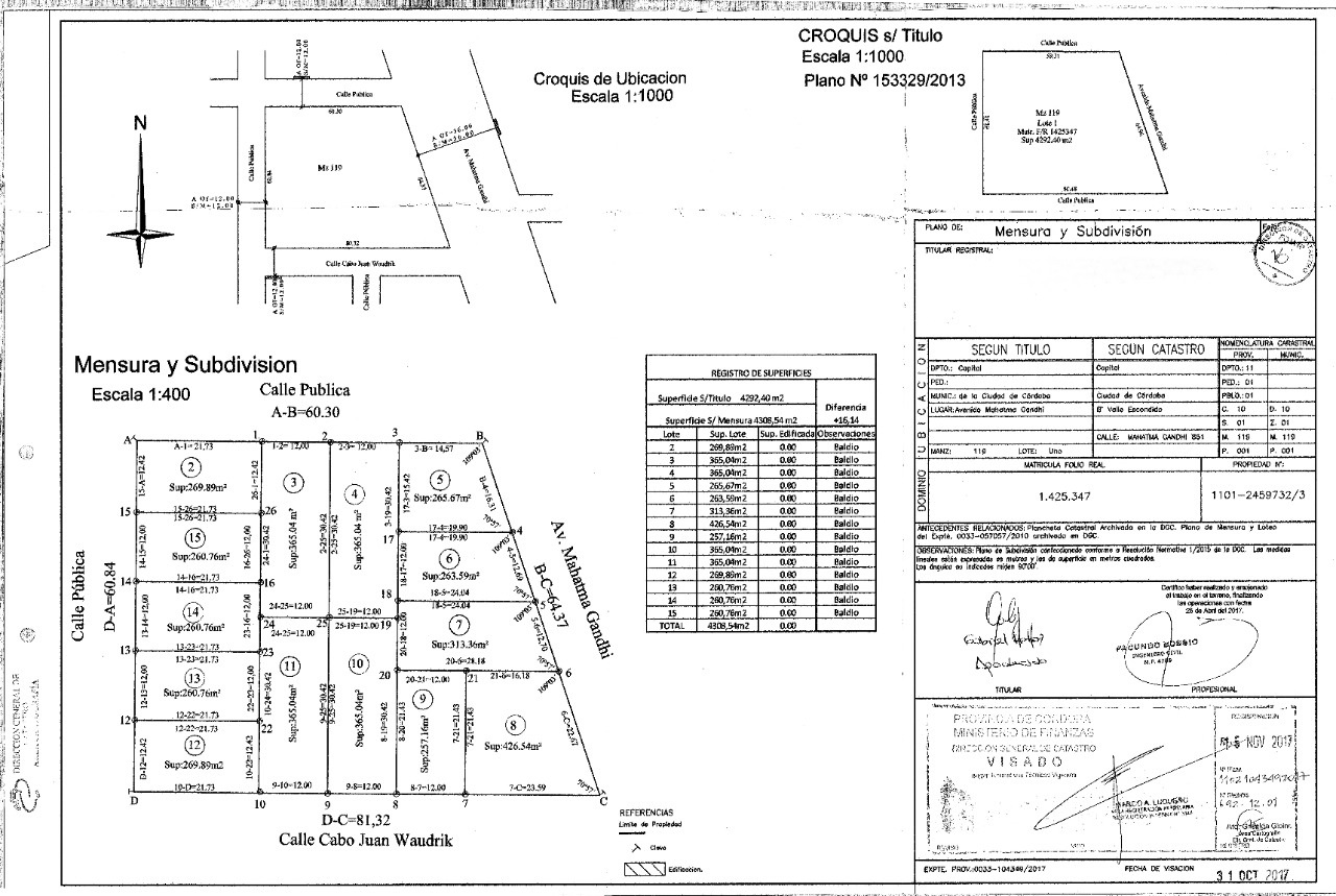 Venta LOTE en Barrio Jardines del Valle - Imagen 1