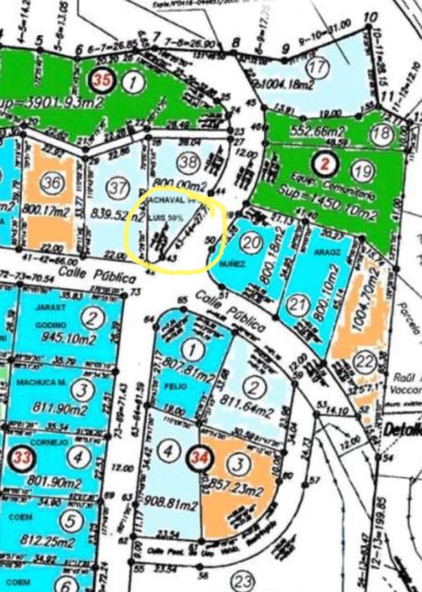 Venta LOTE en Barrio La Carolina, pegado al Country Las Delicias - Imagen 1