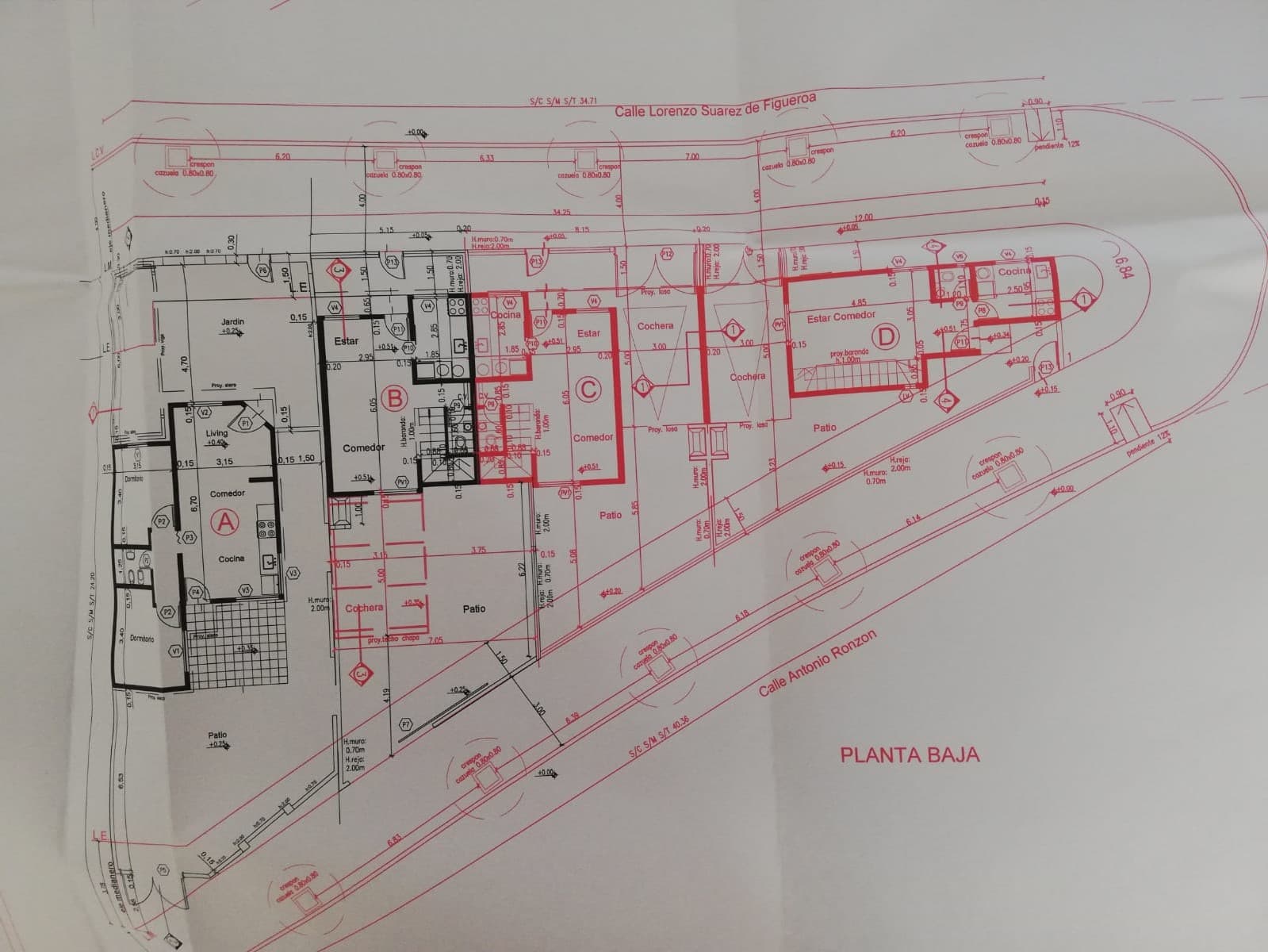 Venta LOTE en barrio Marquez de Sobremonte , calle Suárez de Figueroa - Imagen 1