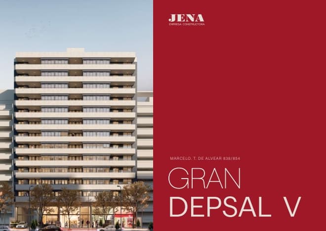 DEPARTAMENTO EN VENTA EDIFICIO GRAN DEPSAL, Guemes - Imagen 1