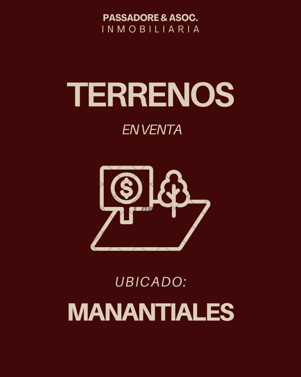 LOTES EN VENTA EN MANANTIALES II - Imagen 1