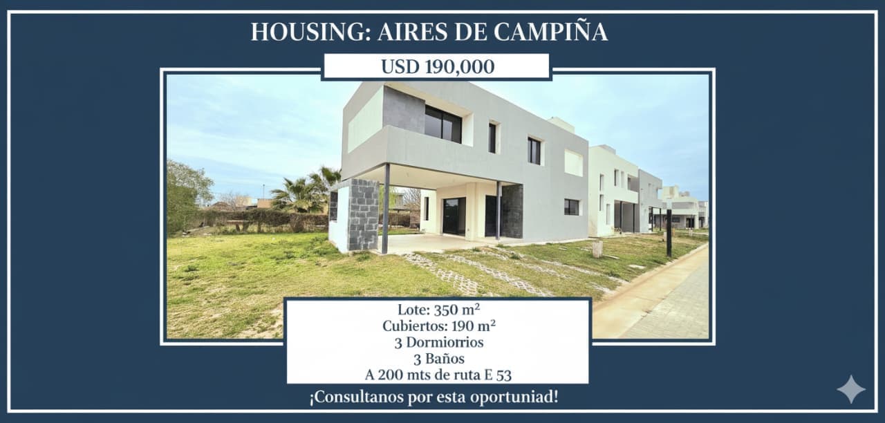 Venta de Casa en Housing Aires de Campiña  Córdoba - Imagen 1