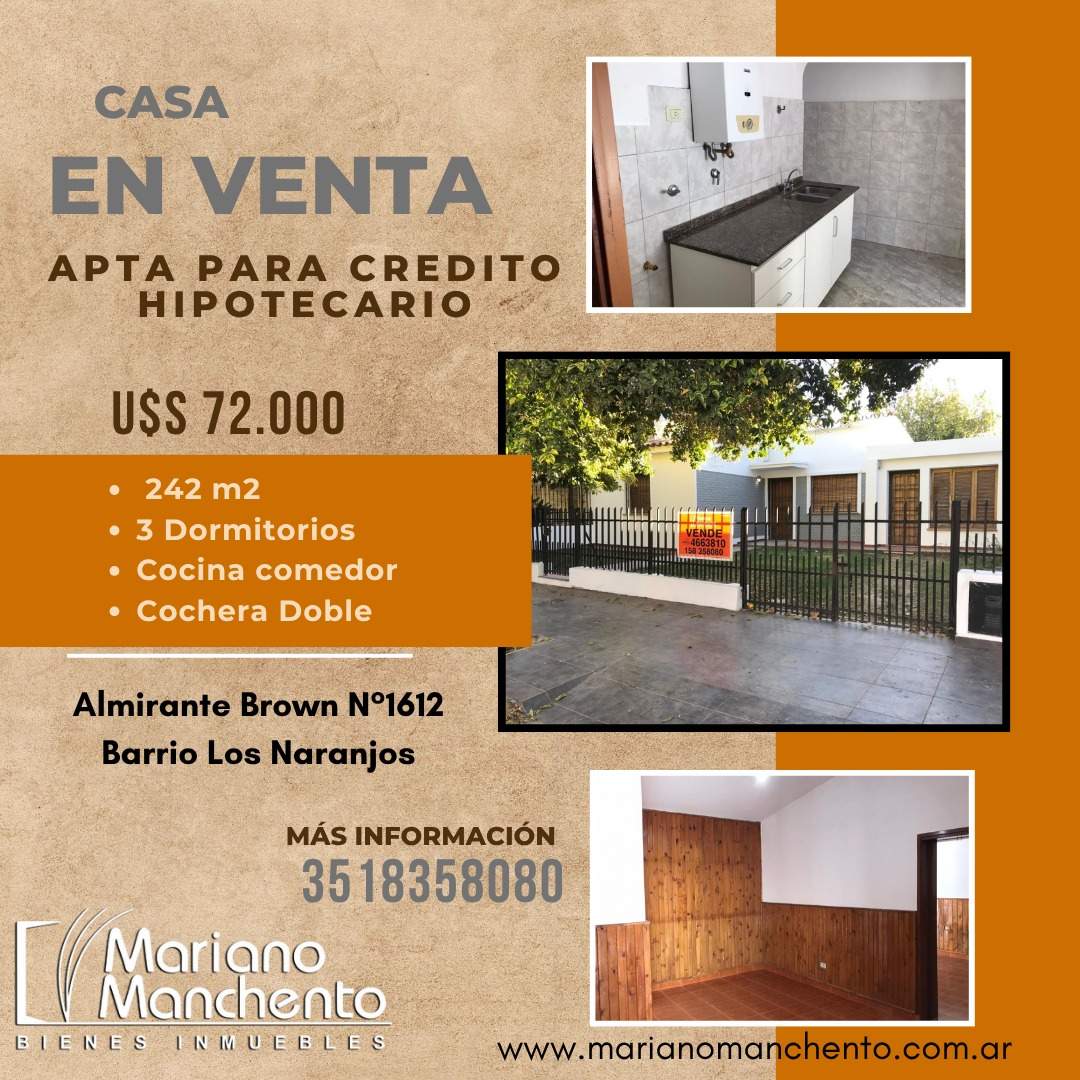 Casa en Venta  Barrio Los Naranjos, Córdoba Capital - Imagen 1