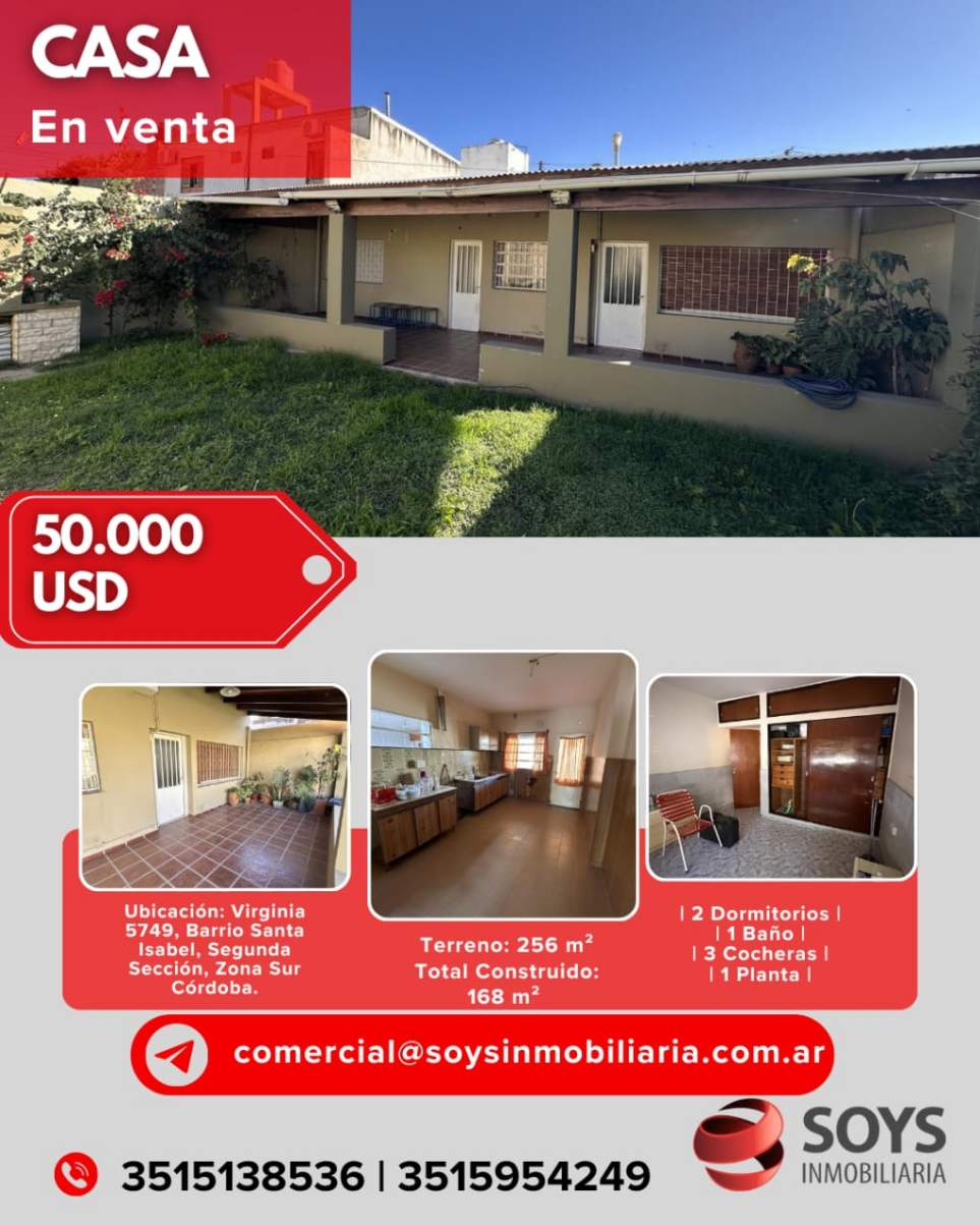 Casa en venta  Barrio Santa Isabel Segunda Sección ZONA SUR - Imagen 1