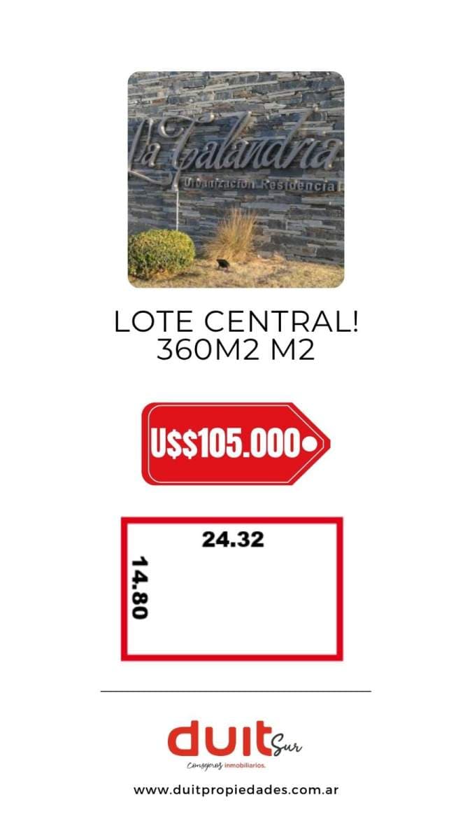 TERRENO EN VENTA EN LA CALANDRIA - Imagen 1