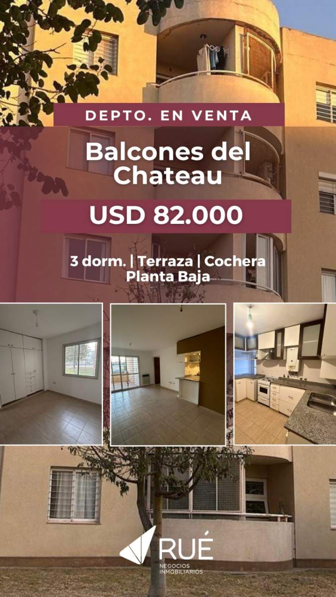 DEPARTAMENTO EN VENTA EN BALCONES DEL CHATEAU - Imagen 1