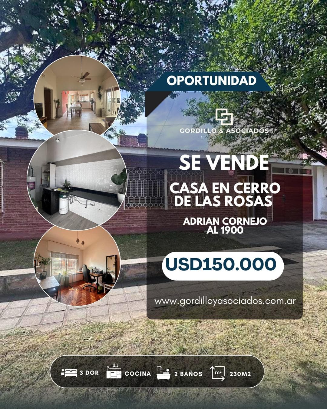 CASA EN VENTA CERRO DE LAS ROSAS - Imagen 1
