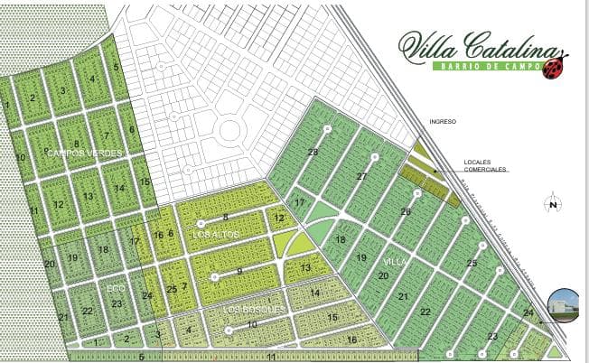 VENTA DE LOTES EN ECO CATALINA, BOSQUES CATALINA Y VILLA CATALINA - Imagen 1