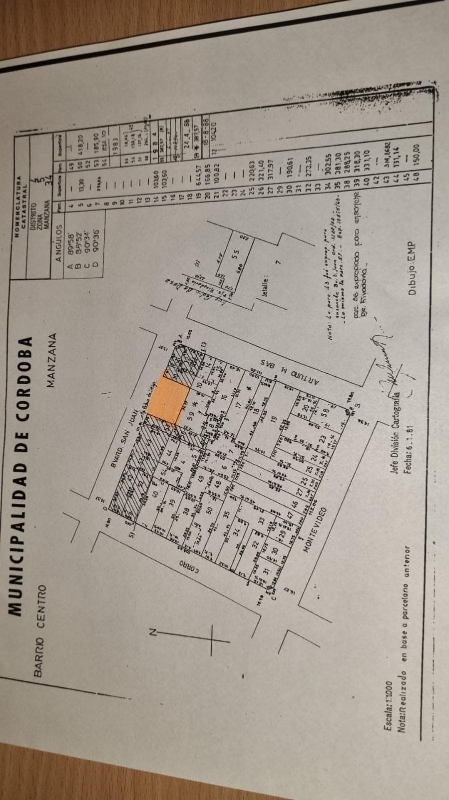 VENTA LOTE PARA DESARROLLO INMOBILIARIO- CENTRO - Imagen 1
