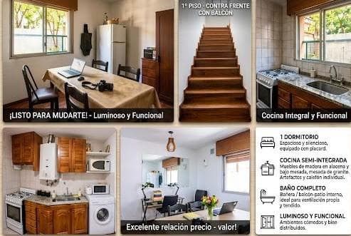 VENTA  DEPARTAMENTO 1 DORMITORIO EN NUEVA CÓRDOBA - Imagen 1